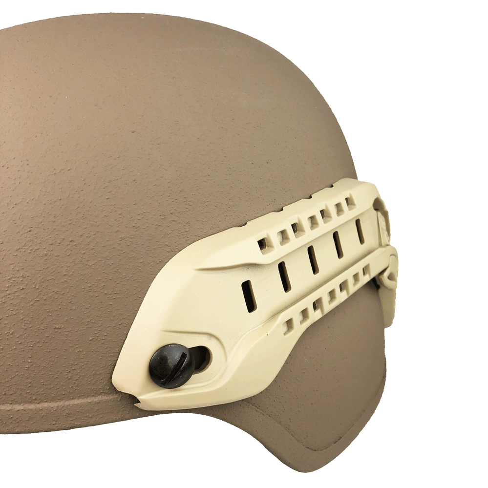 Tactical Helmet Side Rail NVG Mount Bungee Lanyard 12cm MICH ACH ARC FAST Helmet 